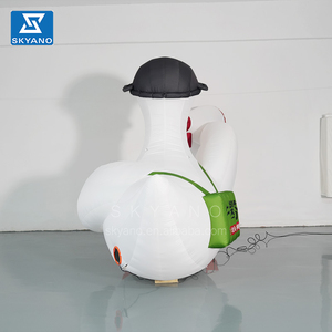 Mascotte publicitaire gonflable personnalisée Canard d'<span class=keywords><strong>oie</strong></span> Décoration publicitaire Sculpture <span class=keywords><strong>de</strong></span> mascotte gonflable - Product Image 4