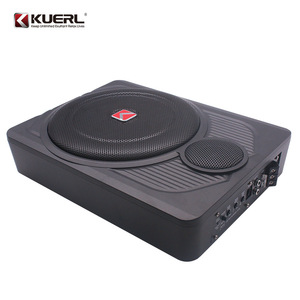 ซับวูฟเฟอร์ติดรถยนต์ KUERL ขนาด 10 นิ้ว 12V แบบบางพิเศษ ติดตั้งใต้เบาะ พร้อมช่องสัญญาณเสียงโมโน สำหรับระบบเสียงในรถยนต์ - Product Image 4