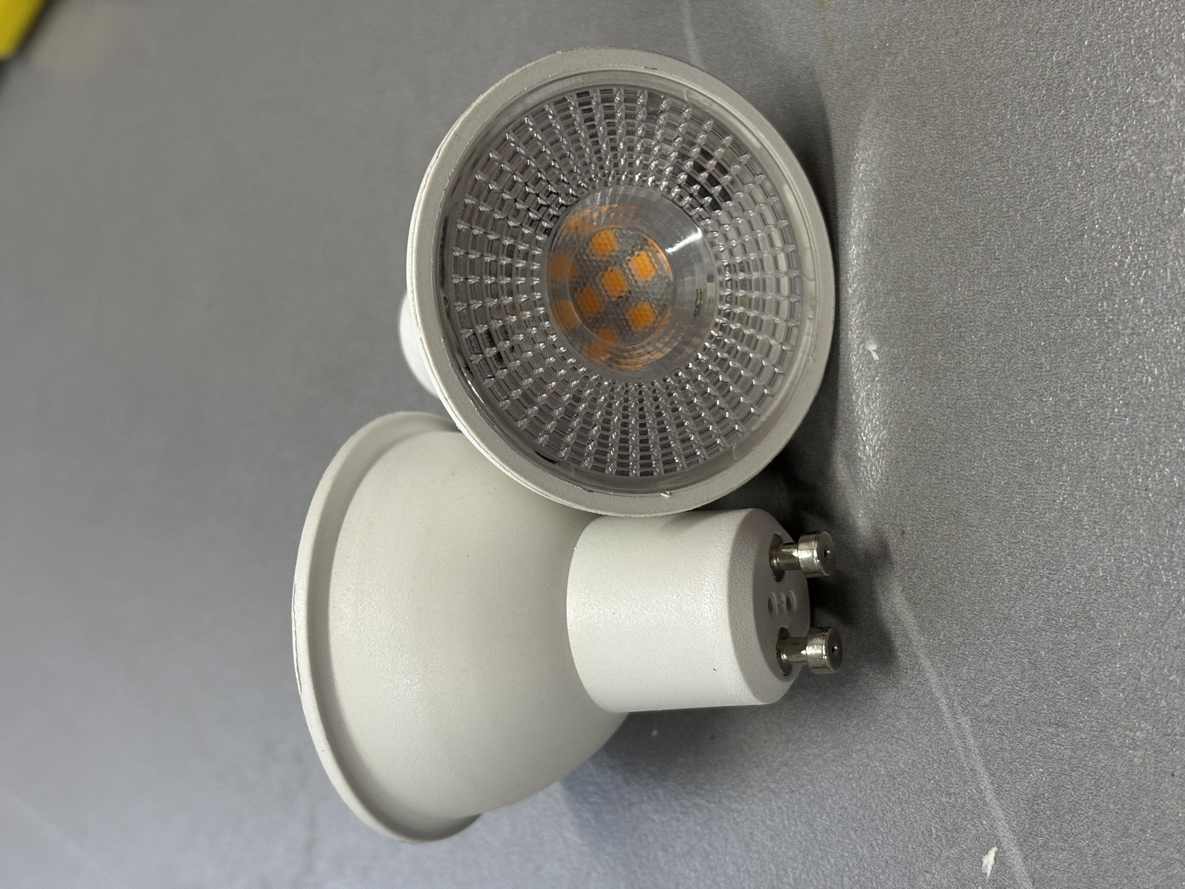 Couverture transparente de 7W GU10 AC220V 38 &deg;