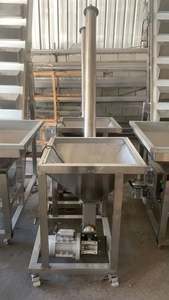 Convoyeur à vis vertical automatique SS304 pour ligne d'assemblage de poudres, convoyeur à vis vertical, convoyeur de poudres - Product Image 4