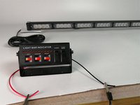 Barra de Luces LED Direccional de 39 Pulgadas, Kits de Luces Estroboscópicas de Seguridad de Emergencia LED, Luces de Advertencia de Tráfico para Camiones