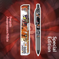 Stylo gel à pression Ninja Anime de 5e génération, vente chaude, pour les étudiants, papeterie, école, bureau, fournitures d'écriture quotidiennes, figurine d'anime