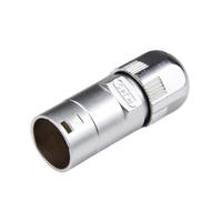 Konektor Data RJ45 Krom Sand Blasted SINGO Factory, Steker Tahan Air untuk Layar LED Luar Ruangan, Kabinet Mesin Ethernet Industri