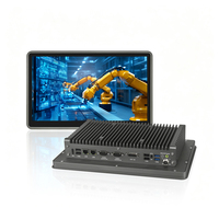 Panel PC Industrial de Pantalla Ancha con Protección IP65 para Integración en Máquinas CNC, con SSD NVME, RAM DDR4, Paneles LCD Intel