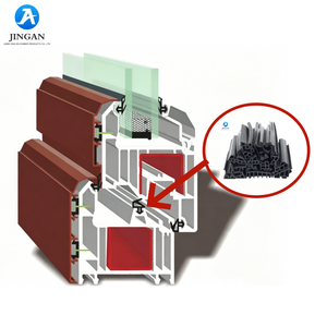 Bande d'étanchéité en EPDM haute élasticité à faible compression pour l'<span class=keywords><strong>installation</strong></span> <span class=keywords><strong>de</strong></span> portes et fenêtres en aluminium dans la construction - Product Image 2