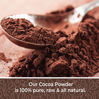 Cacao en Polvo Orgánico - Sin Gluten, Sin OMG, Vegano, Agente Saborizante 1kg