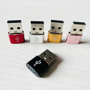 USB C To USB Adapter Aluminum Alloy <b>Plug</b> In For Mobile Phone Type C Female To A Male OTG 3.1 PD <b>Fast</b> <b>Charging</b> Connector - Product Image 1