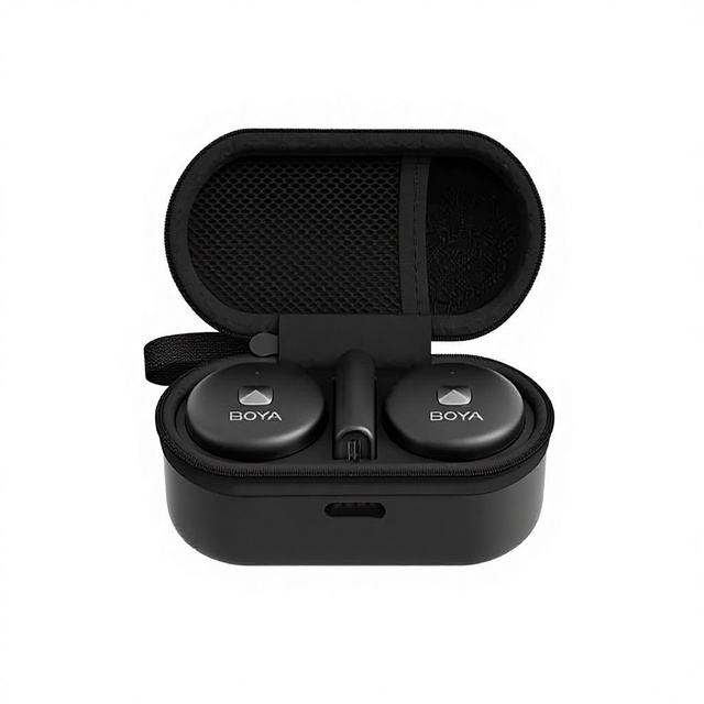 For Button Professional Wireless Microphone Lavalier Style Lightning/Type-C Connectors for Mobile Live Streaming Noise