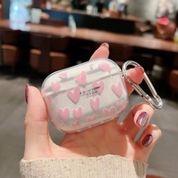 Mode rose paillettes TPU casque étuis pour air Pods Pro 2nd génération mignon écouteur Cove pour airpods Pro 3