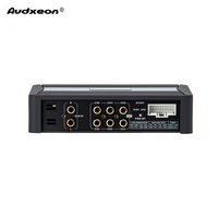 Amplificador de 4 Canales para Auto, 4x50W Clase AB con Procesador DSP de 6 Canales y Ecualizador de 31 Bandas para Altavoces y Subwoofer