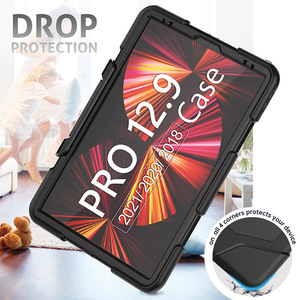 Resistente armadura <span class=keywords><strong>Pro</strong></span> diseñado tablet caso con el protector de pantalla para <span class=keywords><strong>iPad</strong></span> <span class=keywords><strong>Pro</strong></span> de 12,9 pulgadas caso 2021 5th <span class=keywords><strong>generación</strong></span> - Product Image 4