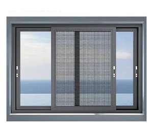 Portello scorrevole australiano con doppio vetro vetrato esterno <span class=keywords><strong>porta</strong></span> Patio esterno esterno insonorizzato balcone porte scorrevoli in alluminio - Product Image 2