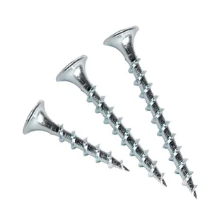 PRC Factory Supply C1022 Galvanized Bugle Head Drywall Screws 3.5*25mm Steel ZINC Plain ZINC PLATED Finish Metric Standard