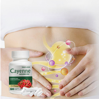 Capsules de piment de Cayenne 450 mg OEM ODM pour le soutien quotidien de la circulation et la gestion naturelle du métabolisme – Bien-être