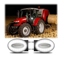 Feu indicateur avant LED multifonction avec feu de position pour tracteur, homologué ECE R148 R10