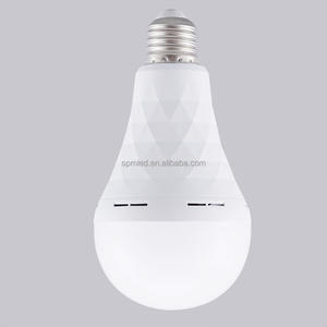 E27 9 ватт светодиодная перезаряжаемая лампа с литий-ионным аккумулятором 1200 мАч <span class=keywords><strong>B22</strong></span> холодная белая пластиковая лампа в 7 Вт 9 Вт 12 Вт 15 Вт опции - Product Image 3