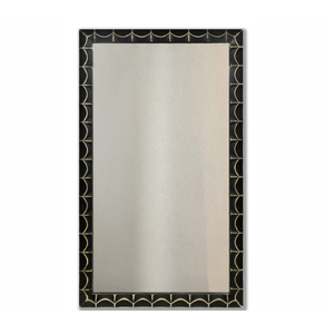 Miroir mural décoratif de haute qualité pour chambre à coucher, design <span class=keywords><strong>Art</strong></span> Déco, cadre en <span class=keywords><strong>bois</strong></span> et métal, verre, emballage en boîte, Yochen - Product Image 6