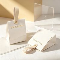 Sac cadeau en papier écologique de qualité supérieure pour bijoux, petit cadeau, cadeau écologique personnalisé