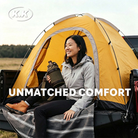Carpa de Camping para Camioneta Kawagebo Kamp (KK), Impermeable, Fácil de Instalar, Compacta, con Cubierta para Lluvia, para 1-2 Personas