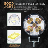 HAIZG Lampe de travail à LED 63W Lampe de travail à LED 126W Étanche 12V-24V Lampe de travail à LED de bonne qualité pour camions/VTT/UTV/tout-terrain
