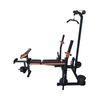 Lit stable de presse d'établi d'équipement de forme physique multifonctionnel se pliant en métal durable et équipement complet de gymnase à la maison