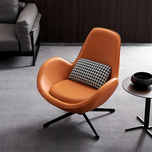 <span class=keywords><strong>Del</strong></span> <span class=keywords><strong>norte</strong></span> de Europa de estilo de cuero de diseño nuevo Silla de salón de ocio silla huevo JA-780 - Product Image 5