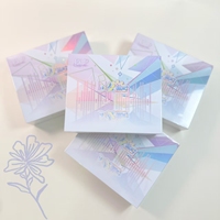 Pack de cartes à collectionner Anime Girl Waifu, avec pièces d'or holographiques en relief, jeu de table pour collectionneurs