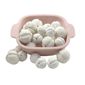 Industrial catalizador portador hueco perforado porosa de alúmina de cerámica bolas - Product Image 2