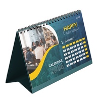 Calendrier de bureau personnalisé en gros, nouveau calendrier de bureau créatif, nouveau design d'impression, calendrier mural