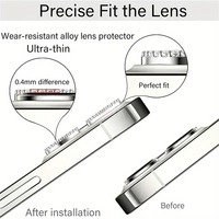 Protection d'écran en verre trempé 2.5D 9H de luxe avec diamants, anti-traces de doigts, anti-rayures, épaisseur 0.18mm pour 17/15/14/13/16