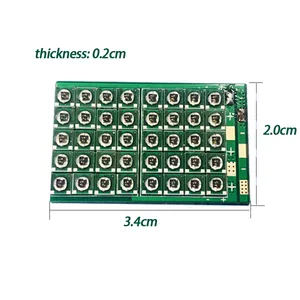 Tıbbi cihazlar için 3535 SMD LED Panel yüksek güç PCBA kızılötesi aydınlatma devre 12V voltaj