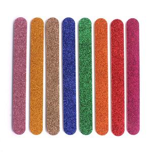 <span class=keywords><strong>Banane</strong></span> lime à ongles pailletée, 1 pièce, accessoires pour manucure, couleur bananier, or, rouge, argent, rose, 2021, OEM, nouveauté 180 - Product Image 3