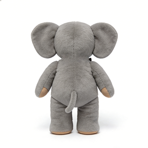 Juguetes de Peluche de Elefante Realistas de Alta Calidad, Peluche de Elefante Personalizado con Lazo, Lindos Peluches de Elefante de Simulación - Product Image 4