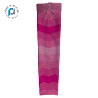 Épingles de ruban rose personnalisées-Manchons de sensibilisation au cancer du sein Manchons de bras de sport de compression de bras Manchon de bras de football américain