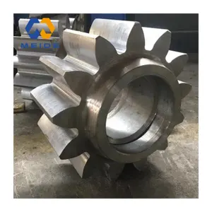 Custom high quality 1010 1020 alloy steel bearing ring and gear shaft steel hot forging for construction machinery