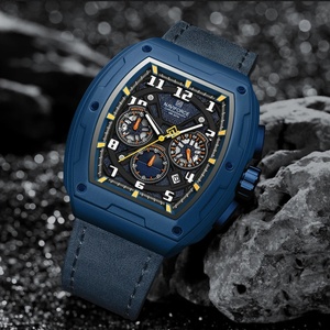 นาฬิกาข้อมือผู้ชาย NAVIFORCE 8053 แบรนด์ดังระดับท็อป หรูหรา โครโนกราฟ แสดงวันที่ ของแท้ กันน้ำ นาฬิกาควอตซ์ ของขวัญสำหรับผู้ชาย - Product Image 3