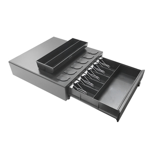 Tiroir-caisse électronique de haute qualité ECD-410G 4/5 porte-billets réglables <span class=keywords><strong>comptoir</strong></span> de caisse de supermarché avec 3 serrures RJ11/RJ12 - Product Image 6