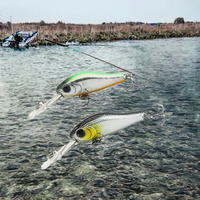 Micro leurre minnow à longue queue, flottant lentement, appât artificiel dur pour la pêche au bar, à la truite, à la perche et aux petits poissons en eau douce, équipement de pêche.