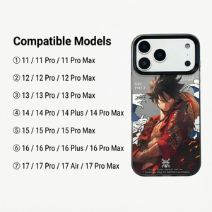 เคสโทรศัพท์กันรอยขีดข่วนลายคลื่นตัวละครโจรสลัดอะนิเมะสีเทาสุดสร้างสรรค์สุดสร้างสรรค์สำหรับ <span class=keywords><strong>iPhone</strong></span> 17/15 <span class=keywords><strong>PRO</strong></span> <span class=keywords><strong>MAX</strong></span> & PLUS SERIES - Product Image 3