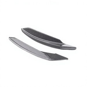 Kit de garniture de spoiler avant en fibre de carbone sèche de haute qualité, style Ferrari F8, parfait pour le pare-chocs avant, kit d'airage 985862851 - Product Image 3