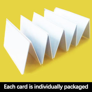 Fabricant chinois, vente en gros de cartes RFID intelligentes NFC 13,56 MHz / 125 kHz, cartes <span class=keywords><strong>d</strong></span>'<span class=keywords><strong>identité</strong></span> professionnelles en PVC, cartes vierges blanches - Product Image 3