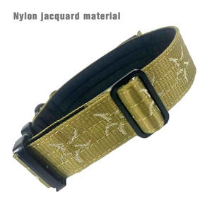 Conjunto de Collar Táctico para Mascotas con Diseño Jacquard de Nailon de Alta Calidad Personalizado, con Forro Suave de Neopreno para Entrenamiento de Perros al Aire Libre - Product Image 2