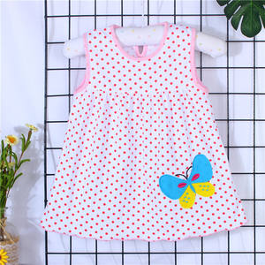 Vêtements pour bébé, jupes d'été, robe à imprimé floral pour nouveau-né, gilet de dessin animé pour fillettes, robes pour bébés filles - Product Image 3