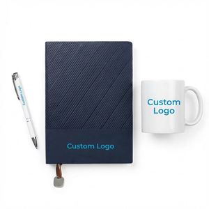 Promotional Personalized Corporate Kit Notebook <b>Mug</b> Pen Business Gift Box Set Custom Logo Handmade UV/Gold/Silver Gift Set - Product Image 3