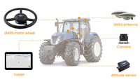 Système de direction automatique GPS SunNav AG300 pour tracteurs, kit de direction automatique pour l'agriculture de précision, machines agricoles