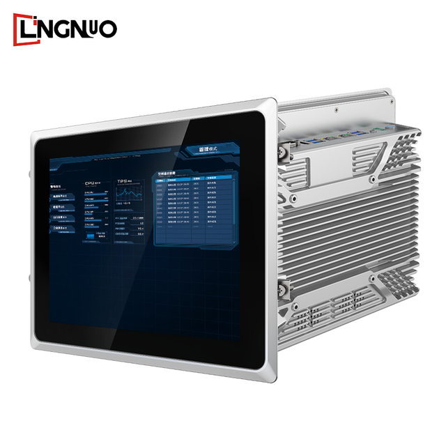 LPC-FR104-W 10.4" Industrial Panel PC Intel 6/7/11/12/13th Gen CPU 1024x768 IP65 Fanless Windows 10/11 Tablet