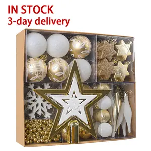 EAGLEGIFTS Craft Xmas Ornament Sets Decor Natalizie Custom Ball Christmas Ornaments Decoration Balls for Christmas Trees