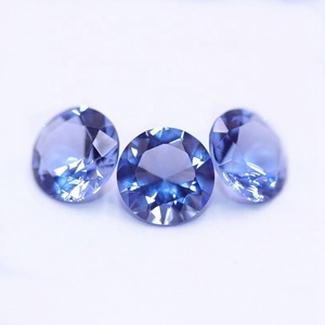 Redleaf Bijoux <span class=keywords><strong>prix</strong></span> Discount <span class=keywords><strong>tanzanite</strong></span> 10.0mm rond brillant coupe verre gemmes - Product Image 3