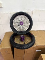 Roues Talaria MX4 Supermoto, jeu de jantes de 17 pouces pour moto électrique tout-terrain Sting MX3 R, moyeu CNC, roues et pneus de moto