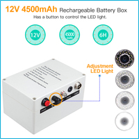 Sistem Kamera Inspeksi Saluran Air Tahan Air dengan Lensa 23mm, LCD Warna 7 inci, Kabel Fiberglass 20M, Digunakan untuk Inspeksi Pipa Bawah Tanah